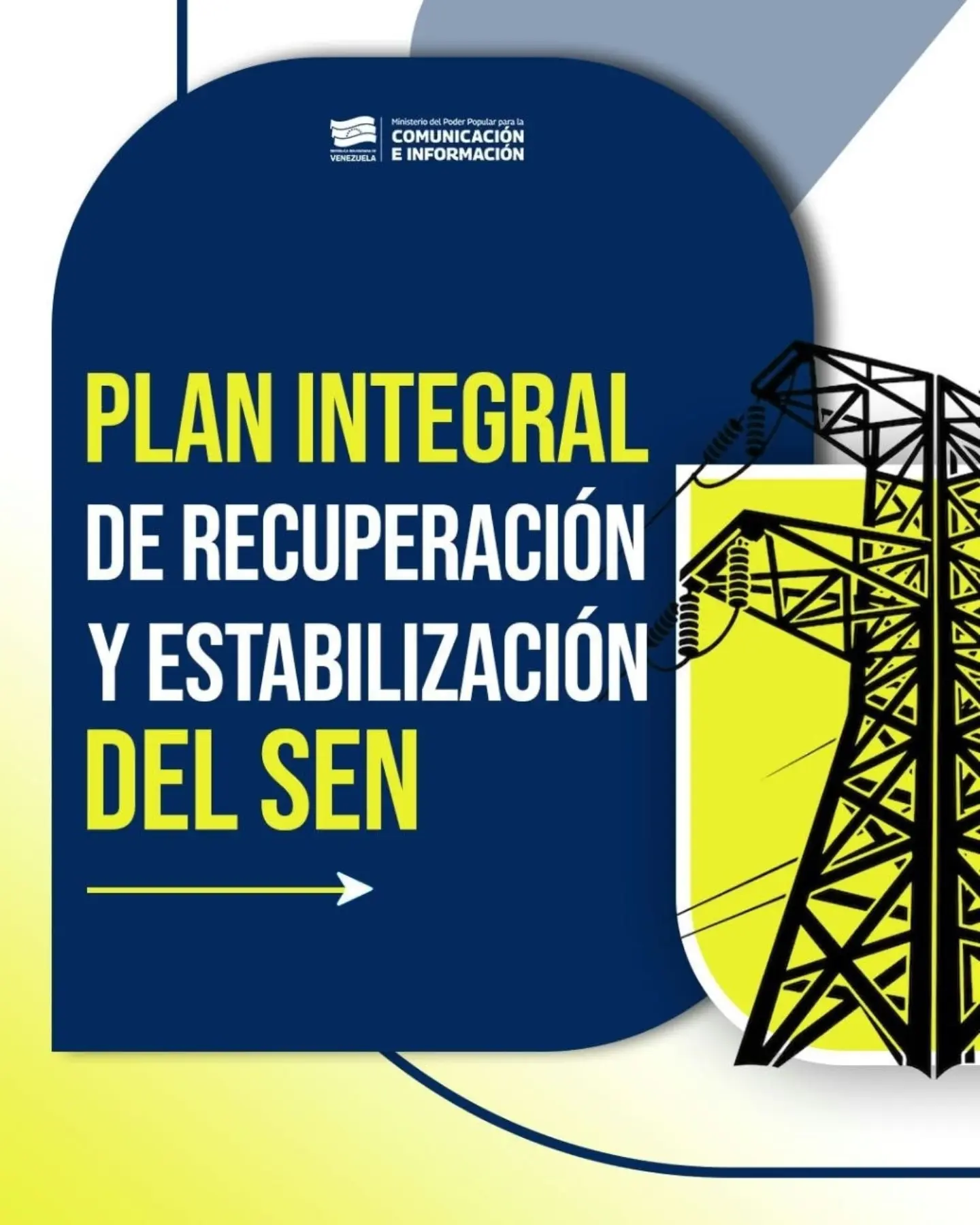 Imagen de la noticia: Plan Integral de Recuperación y Estabilización del Sistema Eléctrico Nacional (SEN) 